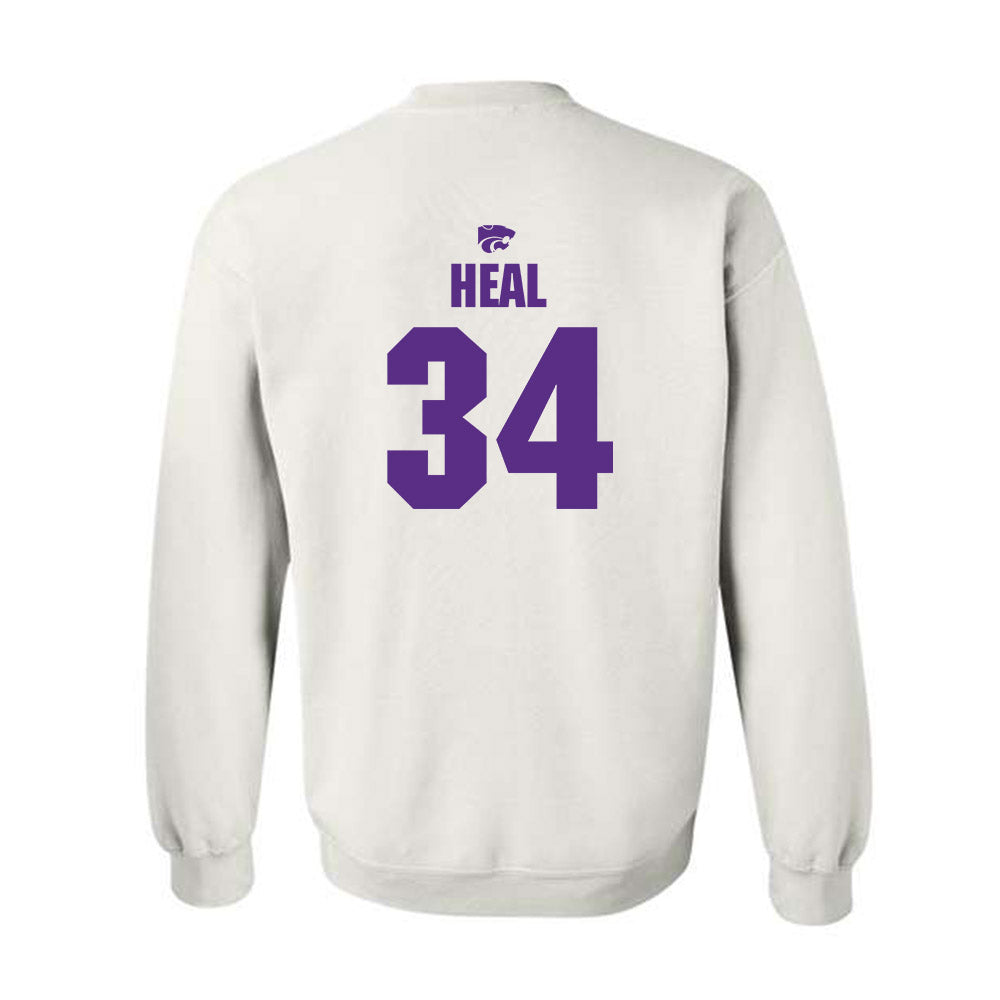 Kansas State - NCAA Women's Basketball : Tess Heal - Sports Shersey Crewneck Sweatshirt-1