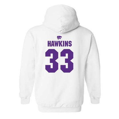 Kansas State - NCAA Men's Basketball : Coleman Hawkins - Sports Shersey Hooded Sweatshirt