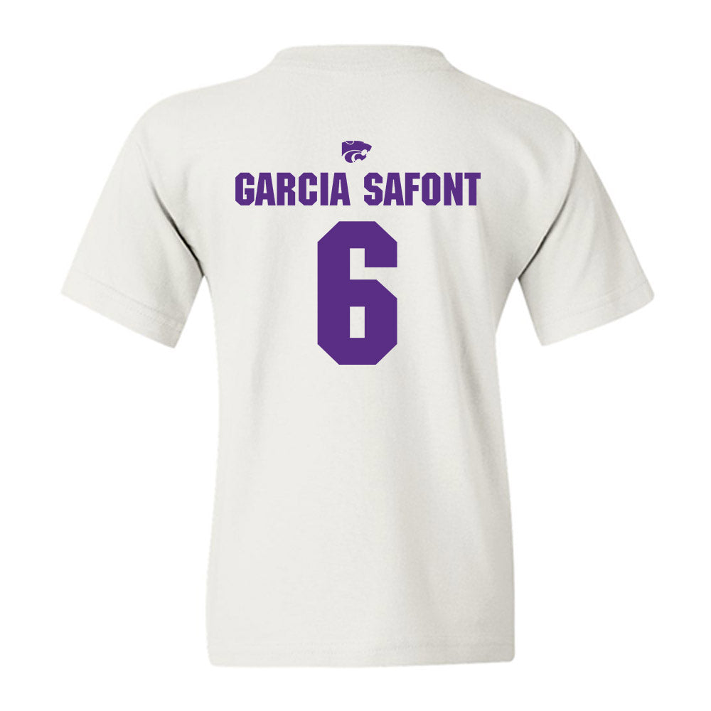 Kansas State - NCAA Women's Basketball : Gina Garcia Safont - Sports Shersey Youth T-Shirt-1
