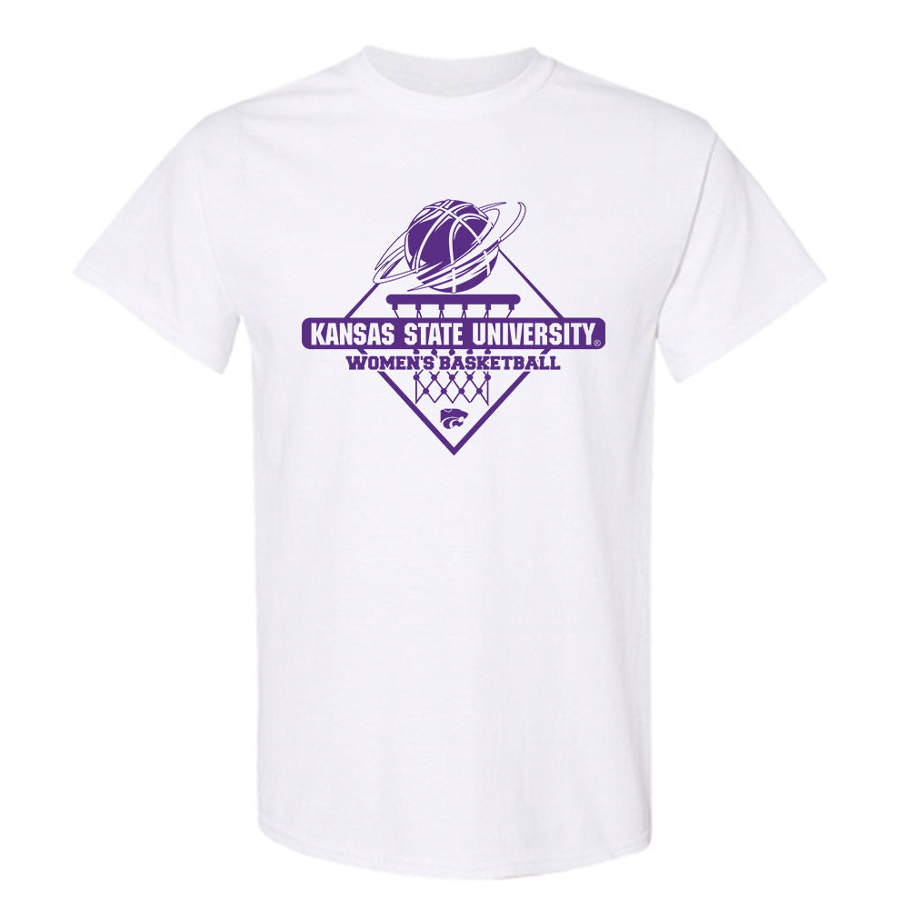 Kansas State - NCAA Men's Basketball : Exavier Wilson - Sports Shersey T-Shirt-0
