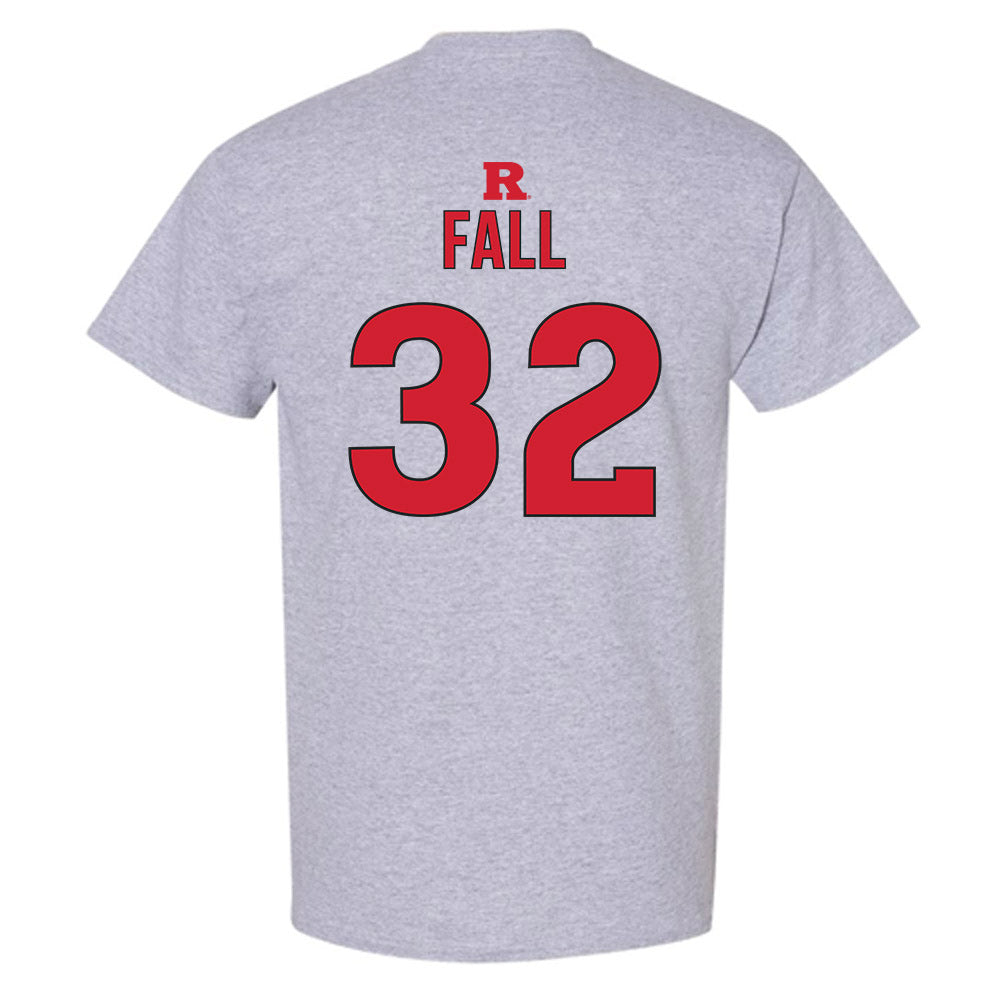 Rutgers - NCAA Men's Basketball : Baye Fall - Sports Shersey T-Shirt-1