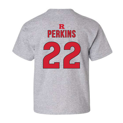 Rutgers - NCAA Women's Basketball : Zachara Perkins - Sports Shersey Youth T-Shirt