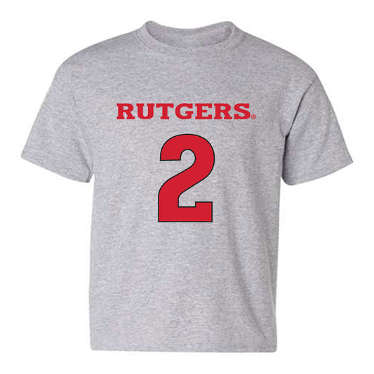 Rutgers - NCAA Men's Basketball : Lino Mark - Sports Shersey Youth T-Shirt-0