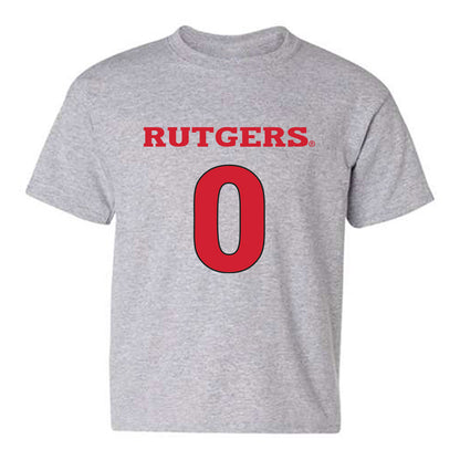 Rutgers - NCAA Men's Basketball : Tariq Francis - Sports Shersey Youth T-Shirt-0