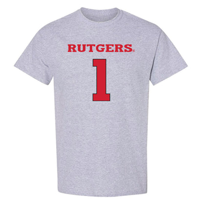 Rutgers - NCAA Women's Basketball : Destiny Adams - Sports Shersey T-Shirt-0