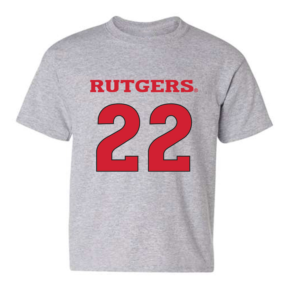 Rutgers - NCAA Women's Basketball : Zachara Perkins - Sports Shersey Youth T-Shirt