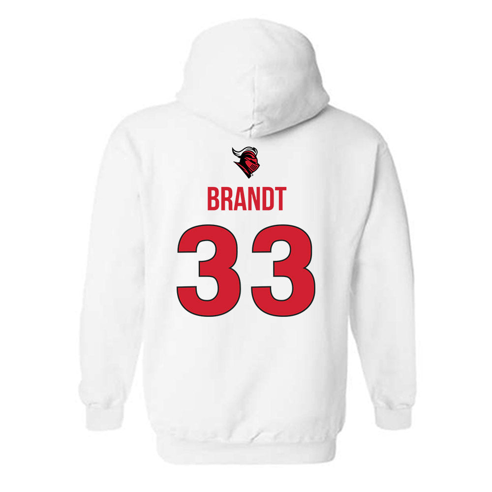 Rutgers - NCAA Women's Basketball : Kennedy Brandt - Sport Shersey Hooded Sweatshirt