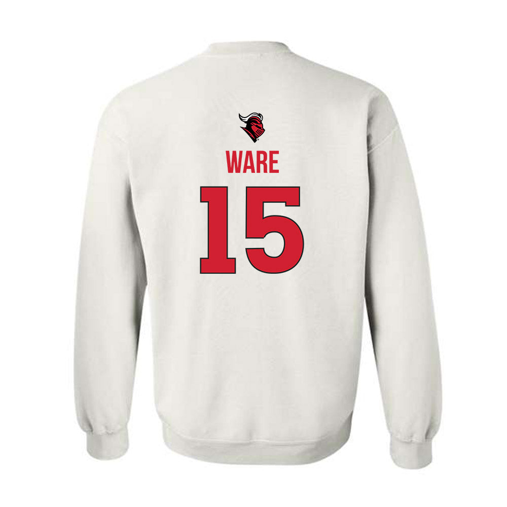 Rutgers - NCAA Men's Basketball : Gevonte Ware - Sport Shersey Crewneck Sweatshirt-1