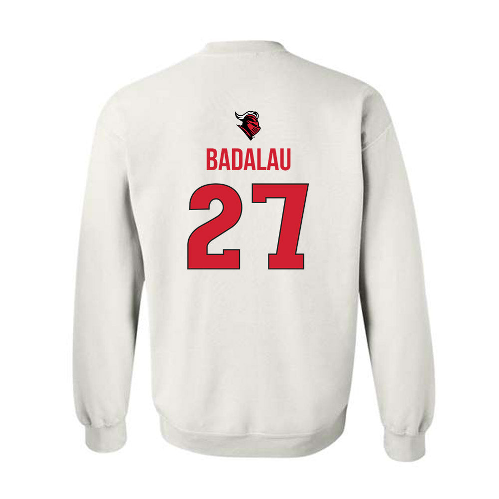 Rutgers - NCAA Men's Basketball : Denis Badalau - Sport Shersey Crewneck Sweatshirt-1