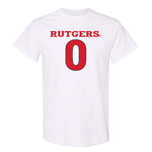 Rutgers - NCAA Men's Basketball : Jordan Derkack - Sport Shersey T-Shirt