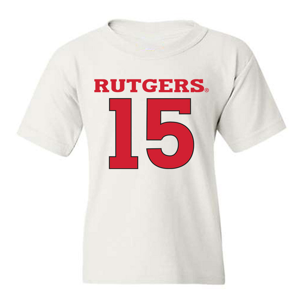 Rutgers - NCAA Men's Basketball : Gevonte Ware - Sport Shersey Youth T-Shirt-0