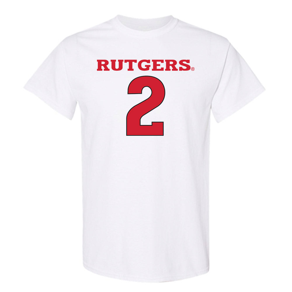 Rutgers - NCAA Men's Basketball : Lino Mark - Sport Shersey T-Shirt-0