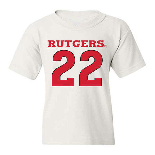 Rutgers - NCAA Men's Basketball : Dorian Jones - Sport Shersey Youth T-Shirt-0