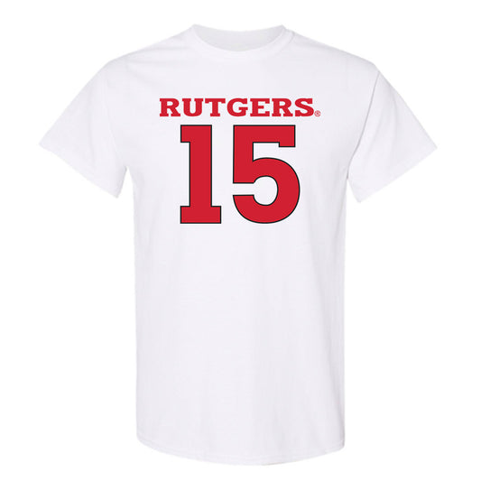 Rutgers - NCAA Men's Basketball : Gevonte Ware - Sport Shersey T-Shirt-0