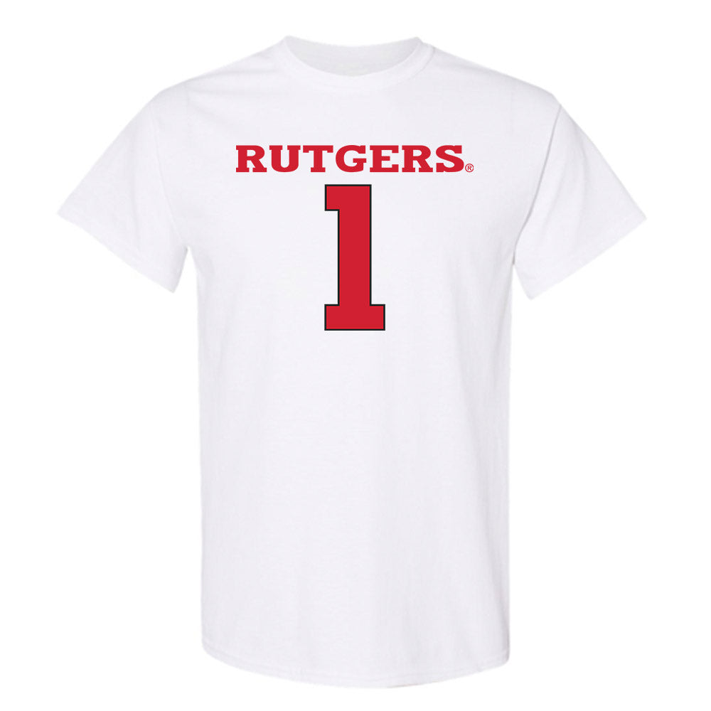 Rutgers - NCAA Women's Basketball : Destiny Adams - Sport Shersey T-Shirt-0