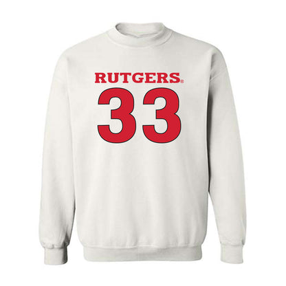 Rutgers - NCAA Women's Basketball : Kennedy Brandt - Sport Shersey Crewneck Sweatshirt