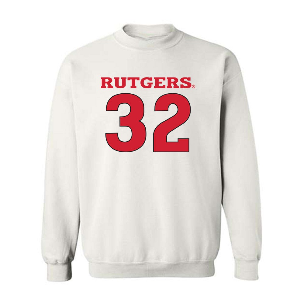 Rutgers - NCAA Men's Basketball : Baye Fall - Sport Shersey Crewneck Sweatshirt-0