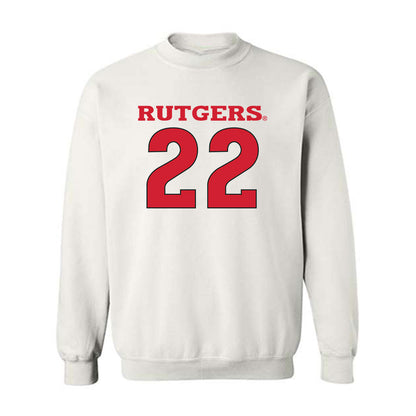 Rutgers - NCAA Women's Basketball : Zachara Perkins - Sport Shersey Crewneck Sweatshirt