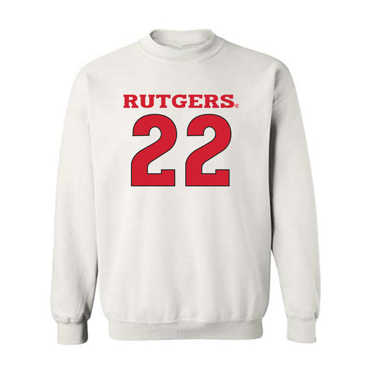 Rutgers - NCAA Women's Basketball : Zachara Perkins - Sport Shersey Crewneck Sweatshirt