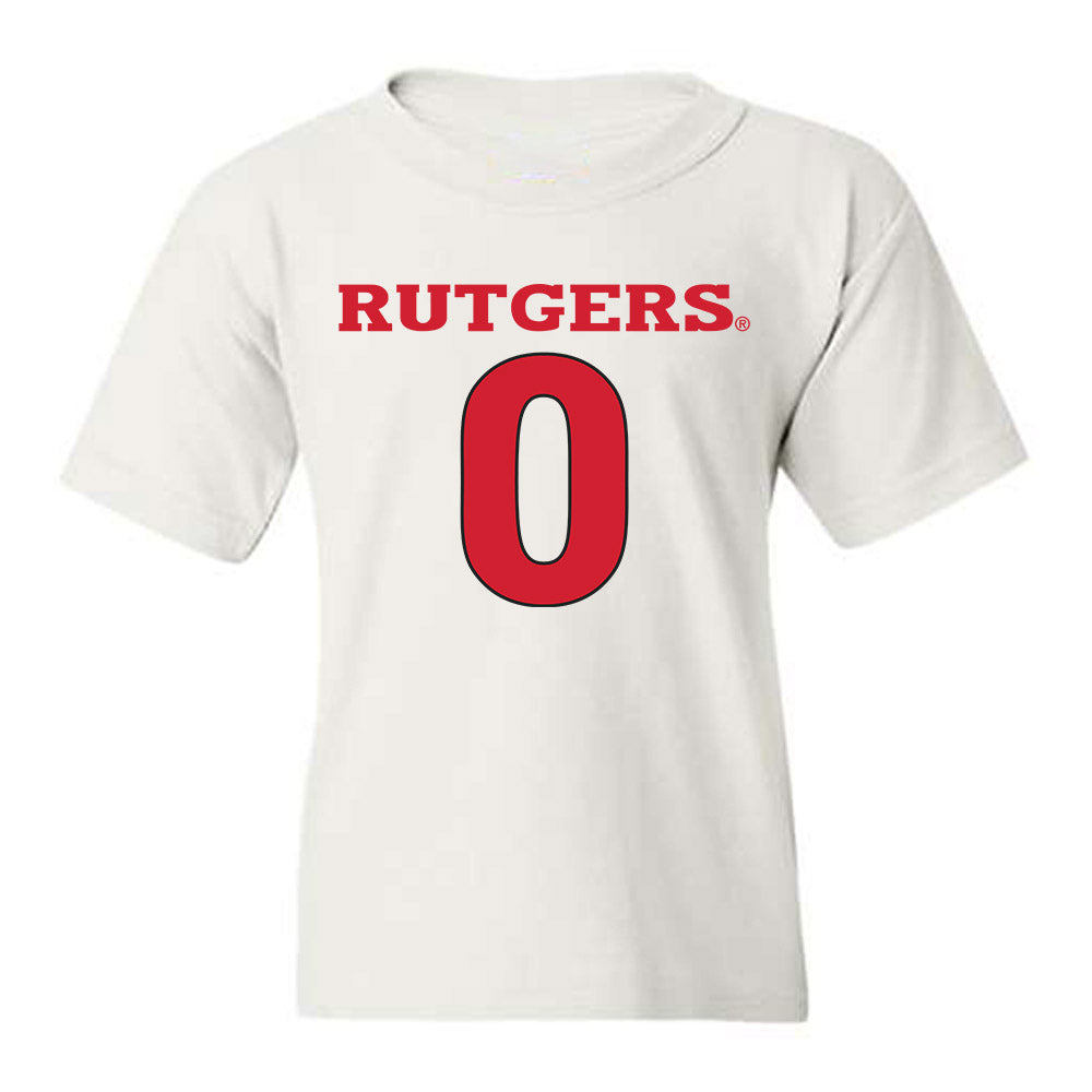 Rutgers - NCAA Men's Basketball : Tariq Francis - Sport Shersey Youth T-Shirt-0