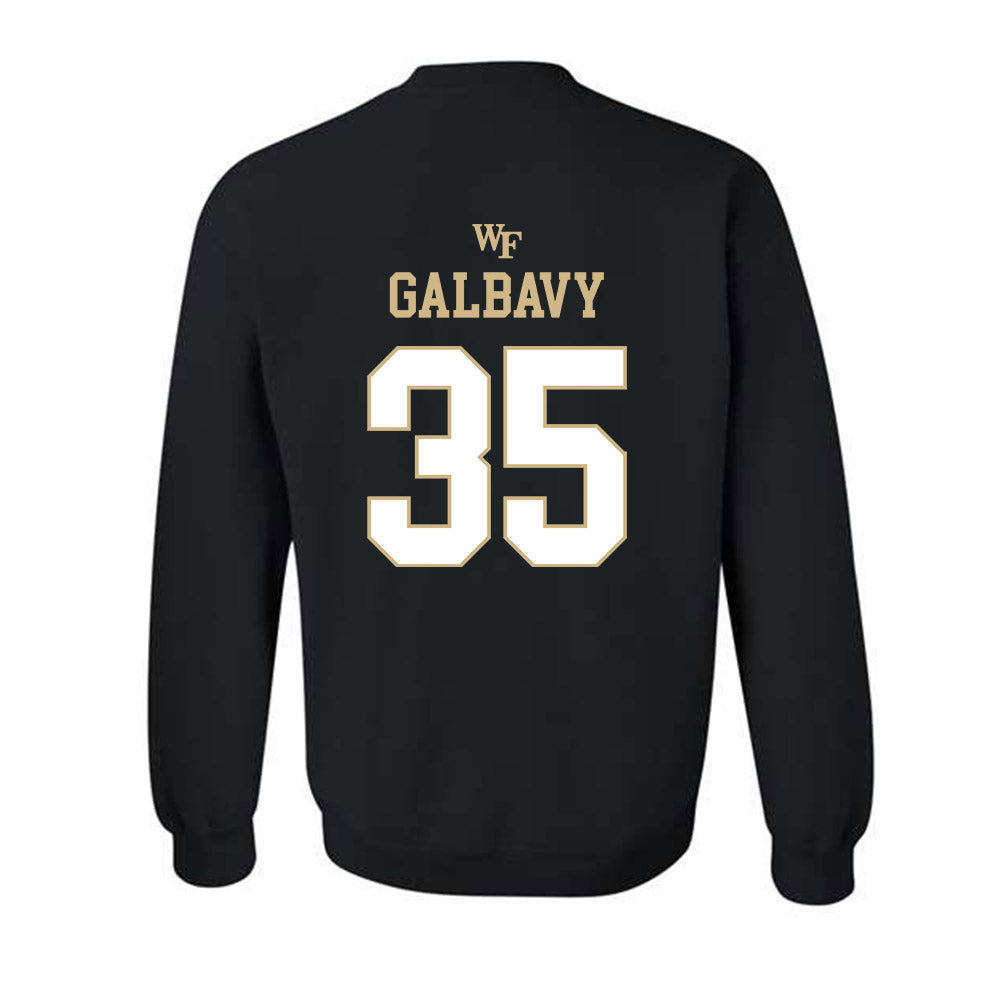 Wake Forest - NCAA Women's Basketball : Grace Galbavy - Sports Shersey Crewneck Sweatshirt-1
