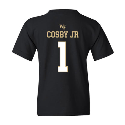 Wake Forest - NCAA Men's Basketball : Davin Cosby Jr - Sports Shersey Youth T-Shirt