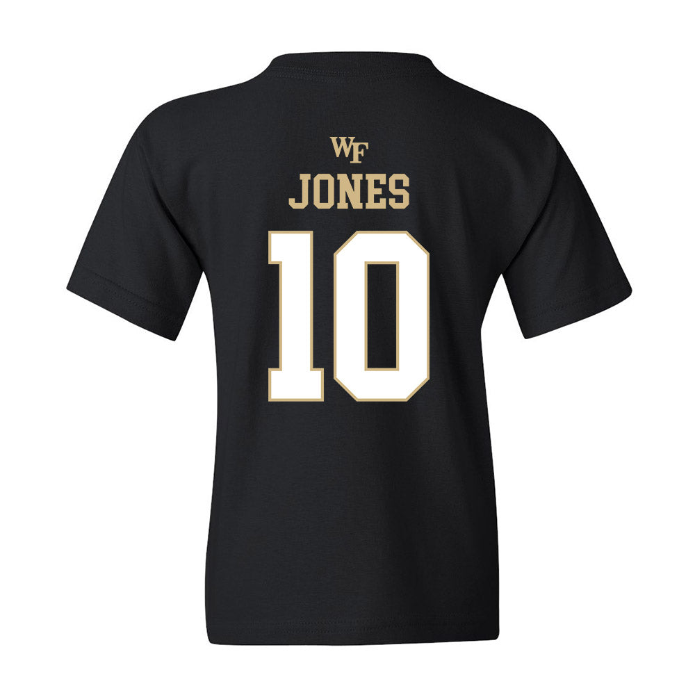 Wake Forest - NCAA Women's Basketball : Tamia Jones - Sports Shersey Youth T-Shirt