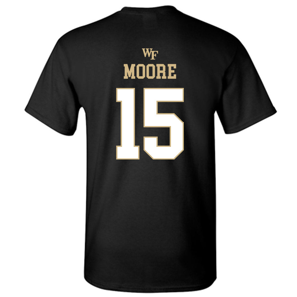 Wake Forest - NCAA Women's Basketball : Kennedy Moore - Sports Shersey T-Shirt