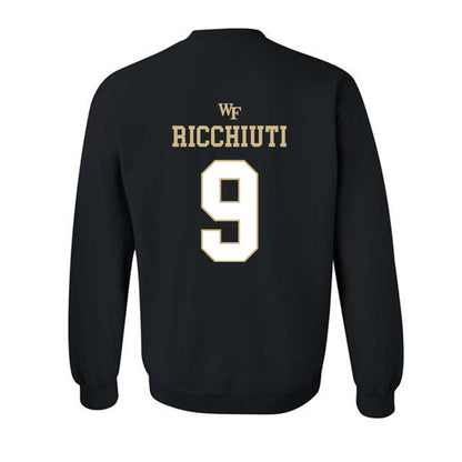 Wake Forest - NCAA Men's Basketball : Vincent Ricchiuti - Sports Shersey Crewneck Sweatshirt-1