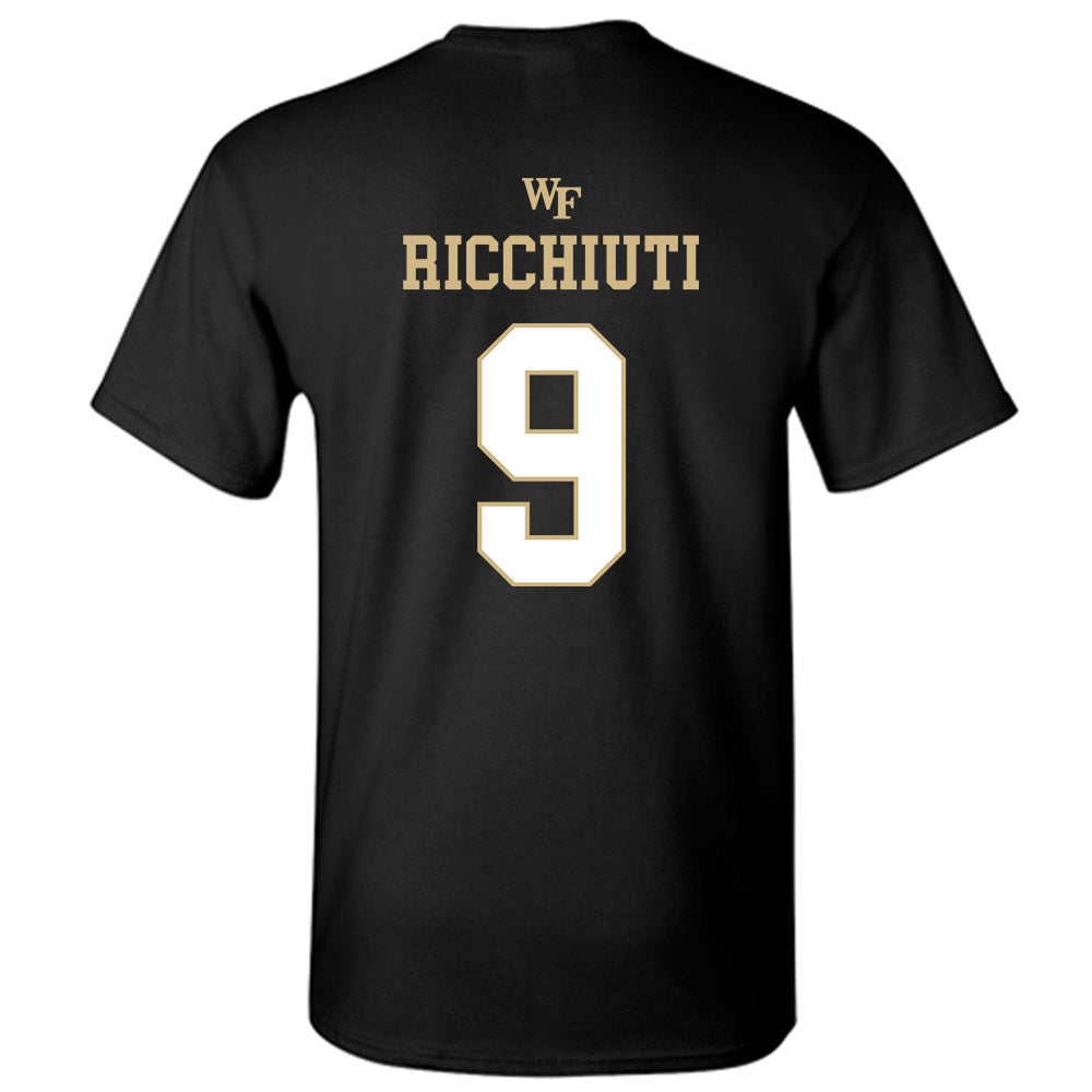 Wake Forest - NCAA Men's Basketball : Vincent Ricchiuti - Sports Shersey T-Shirt-1
