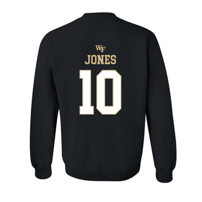 Wake Forest - NCAA Women's Basketball : Tamia Jones - Sports Shersey Crewneck Sweatshirt