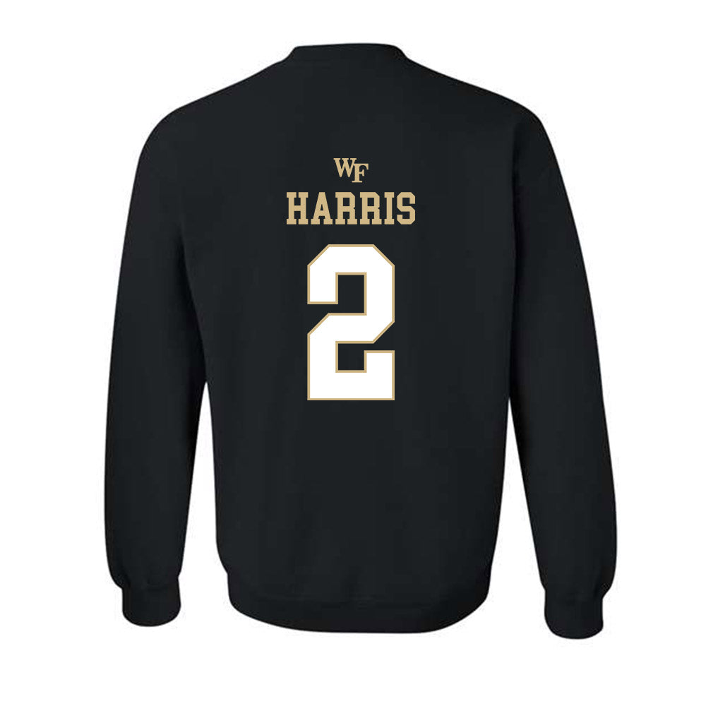 Wake Forest - NCAA Men's Basketball : Juke Harris - Sports Shersey Crewneck Sweatshirt