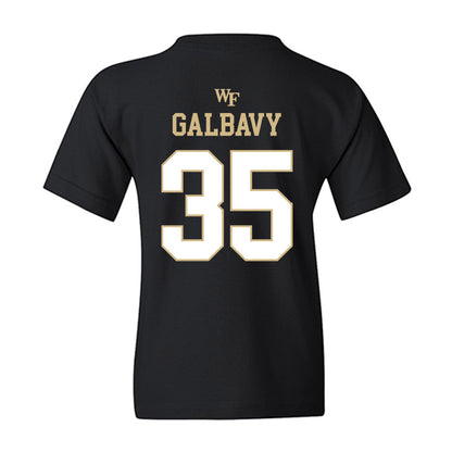 Wake Forest - NCAA Women's Basketball : Grace Galbavy - Sports Shersey Youth T-Shirt-1