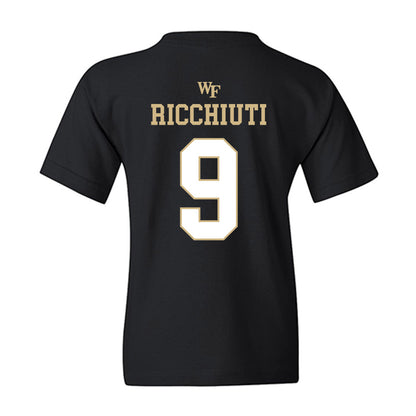 Wake Forest - NCAA Men's Basketball : Vincent Ricchiuti - Sports Shersey Youth T-Shirt-1
