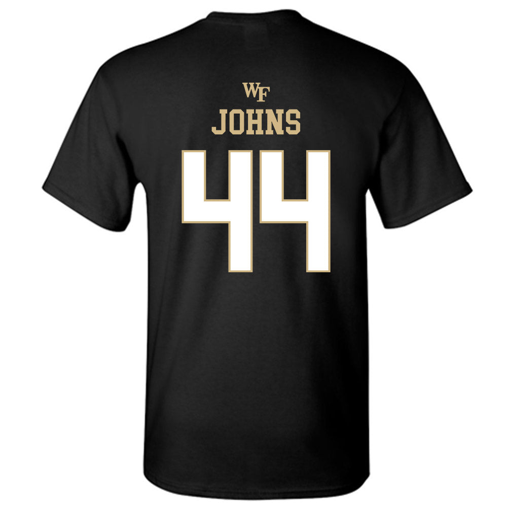 Wake Forest - NCAA Women's Basketball : Emily Johns - Sports Shersey T-Shirt-1