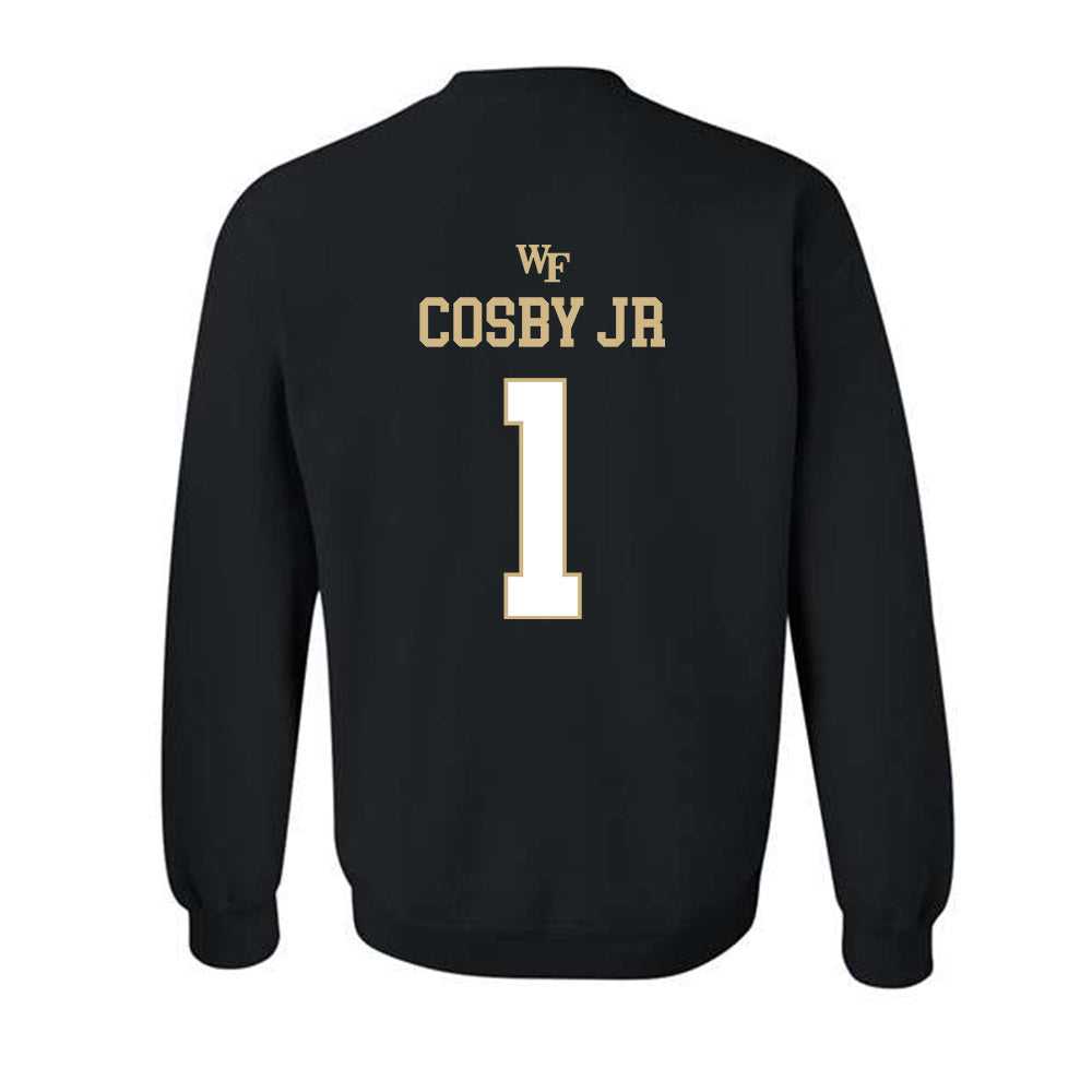 Wake Forest - NCAA Men's Basketball : Davin Cosby Jr - Sports Shersey Crewneck Sweatshirt