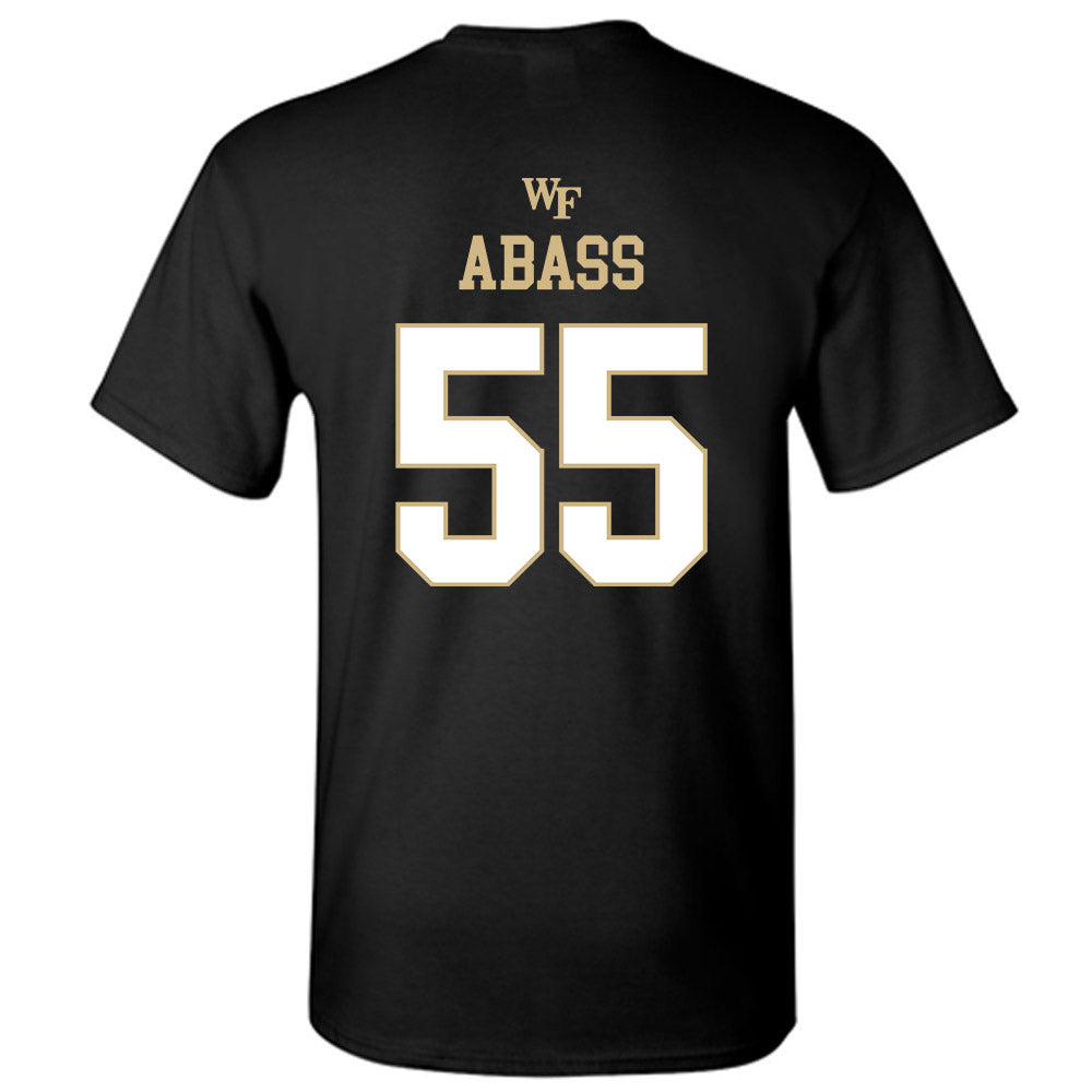 Wake Forest - NCAA Men's Basketball : Churchill Abass - Sports Shersey T-Shirt