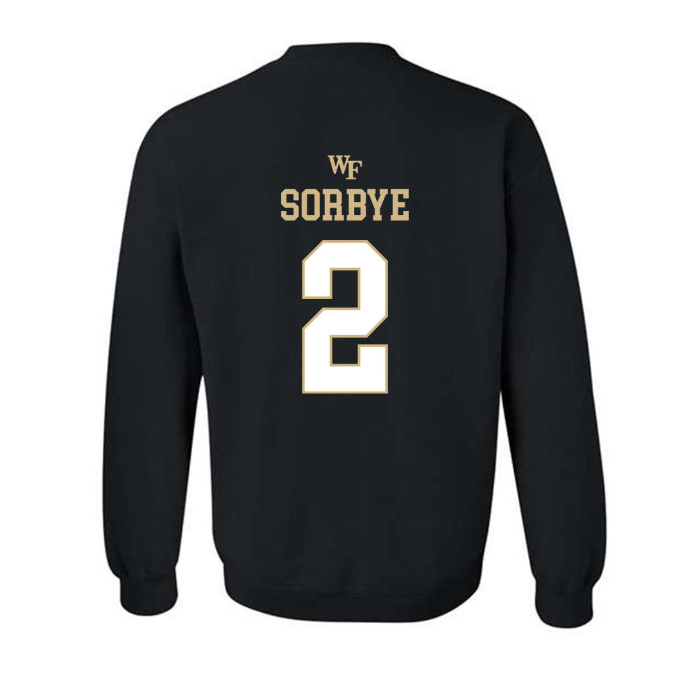 Wake Forest - NCAA Women's Basketball : Aurora Sorbye - Sports Shersey Crewneck Sweatshirt