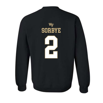 Wake Forest - NCAA Women's Basketball : Aurora Sorbye - Sports Shersey Crewneck Sweatshirt