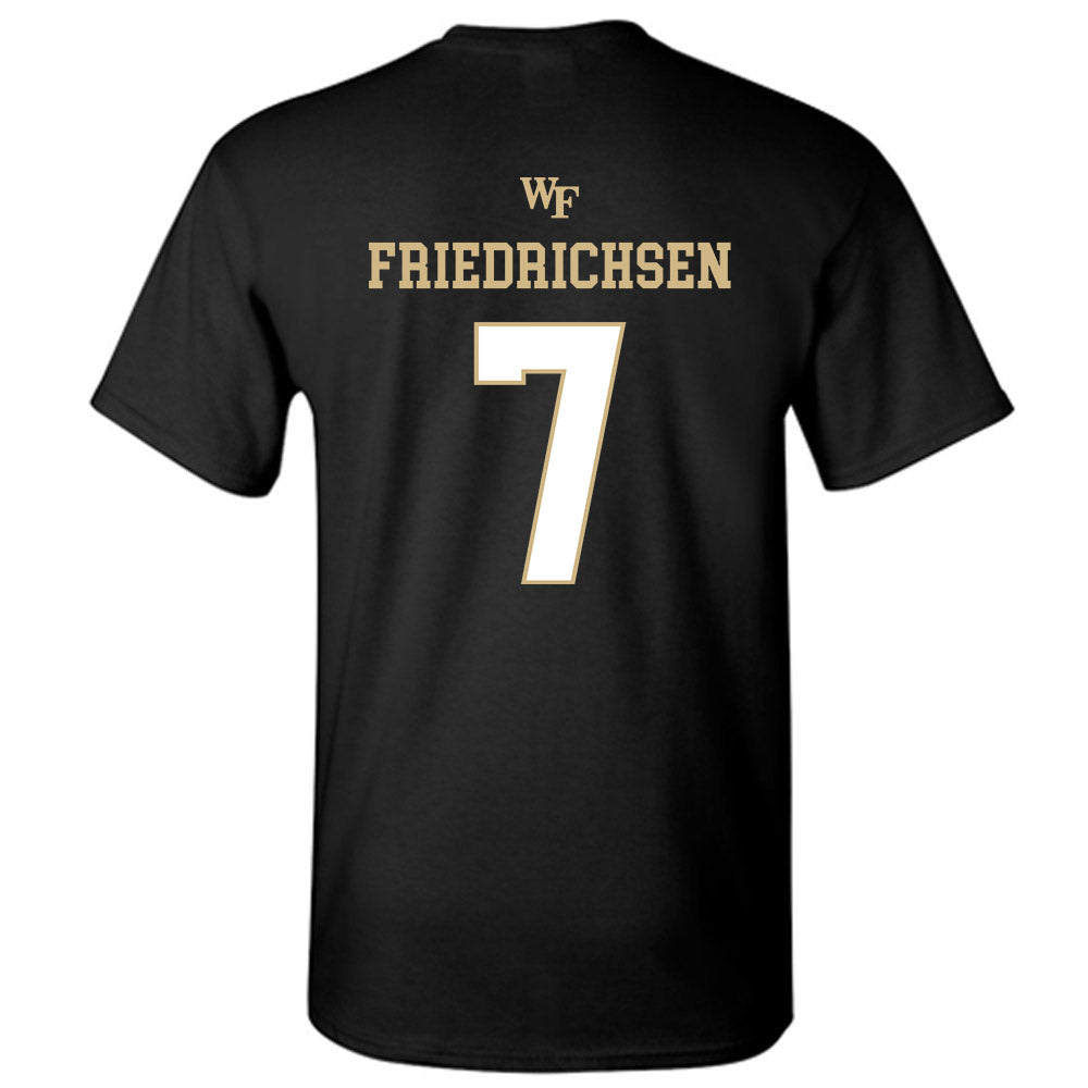 Wake Forest - NCAA Men's Basketball : Parker Friedrichsen - Sports Shersey T-Shirt