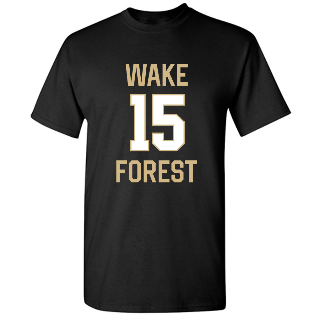 Wake Forest - NCAA Women's Basketball : Kennedy Moore - Sports Shersey T-Shirt