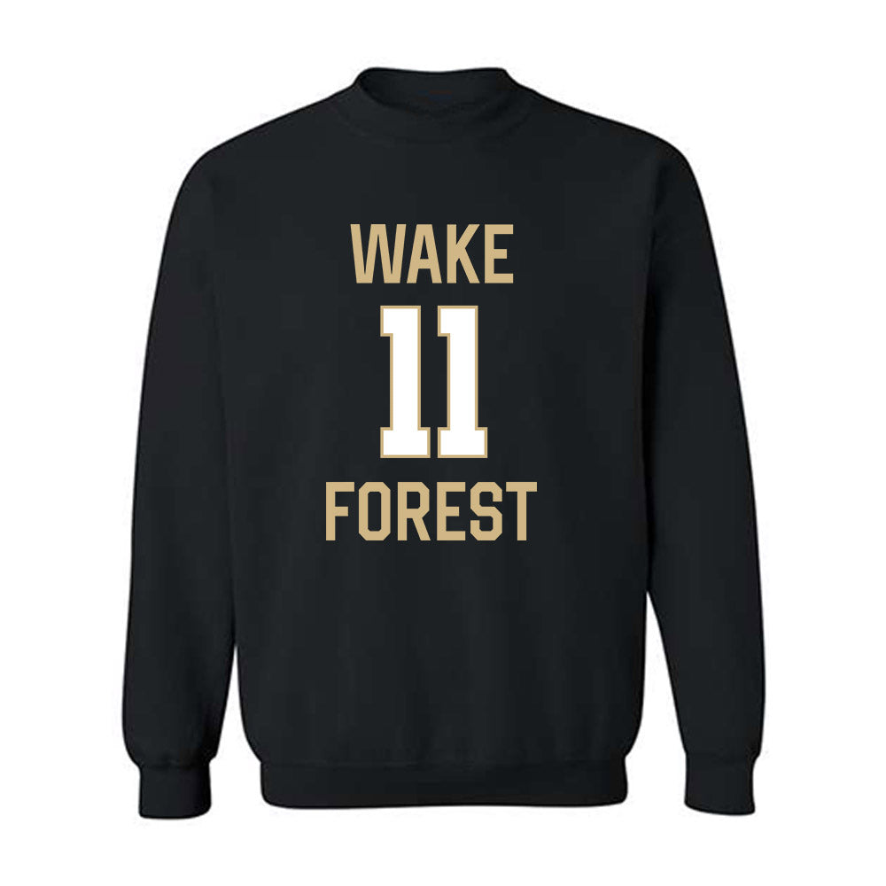 Wake Forest - NCAA Men's Basketball : Marqus Marion - Sports Shersey Crewneck Sweatshirt