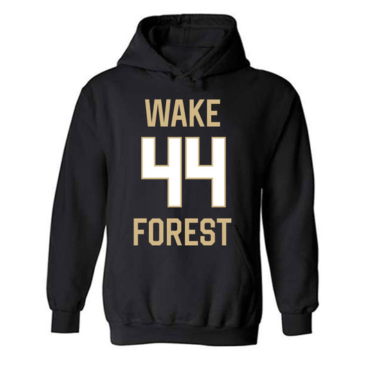 Wake Forest - NCAA Women's Basketball : Emily Johns - Sports Shersey Hooded Sweatshirt-0