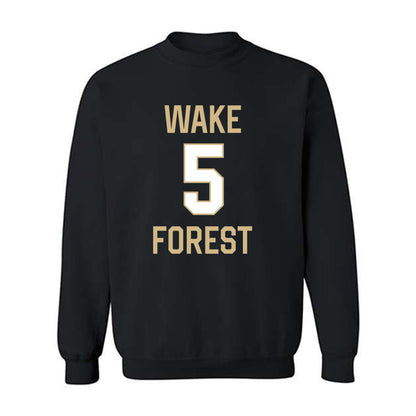 Wake Forest - NCAA Women's Basketball : Caitlyn Jones - Sports Shersey Crewneck Sweatshirt-0