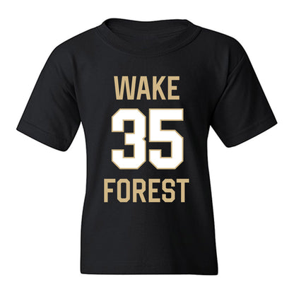 Wake Forest - NCAA Women's Basketball : Grace Galbavy - Sports Shersey Youth T-Shirt-0
