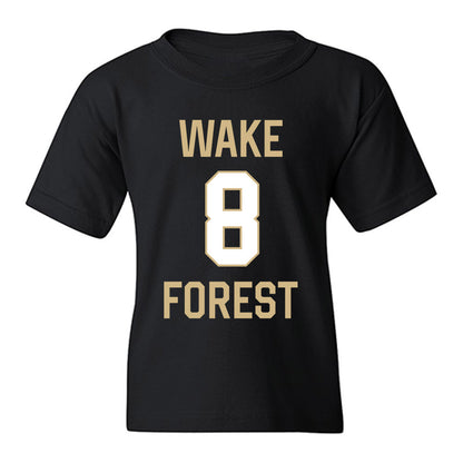 Wake Forest - NCAA Men's Basketball : Mekhi Mason - Sports Shersey Youth T-Shirt-0