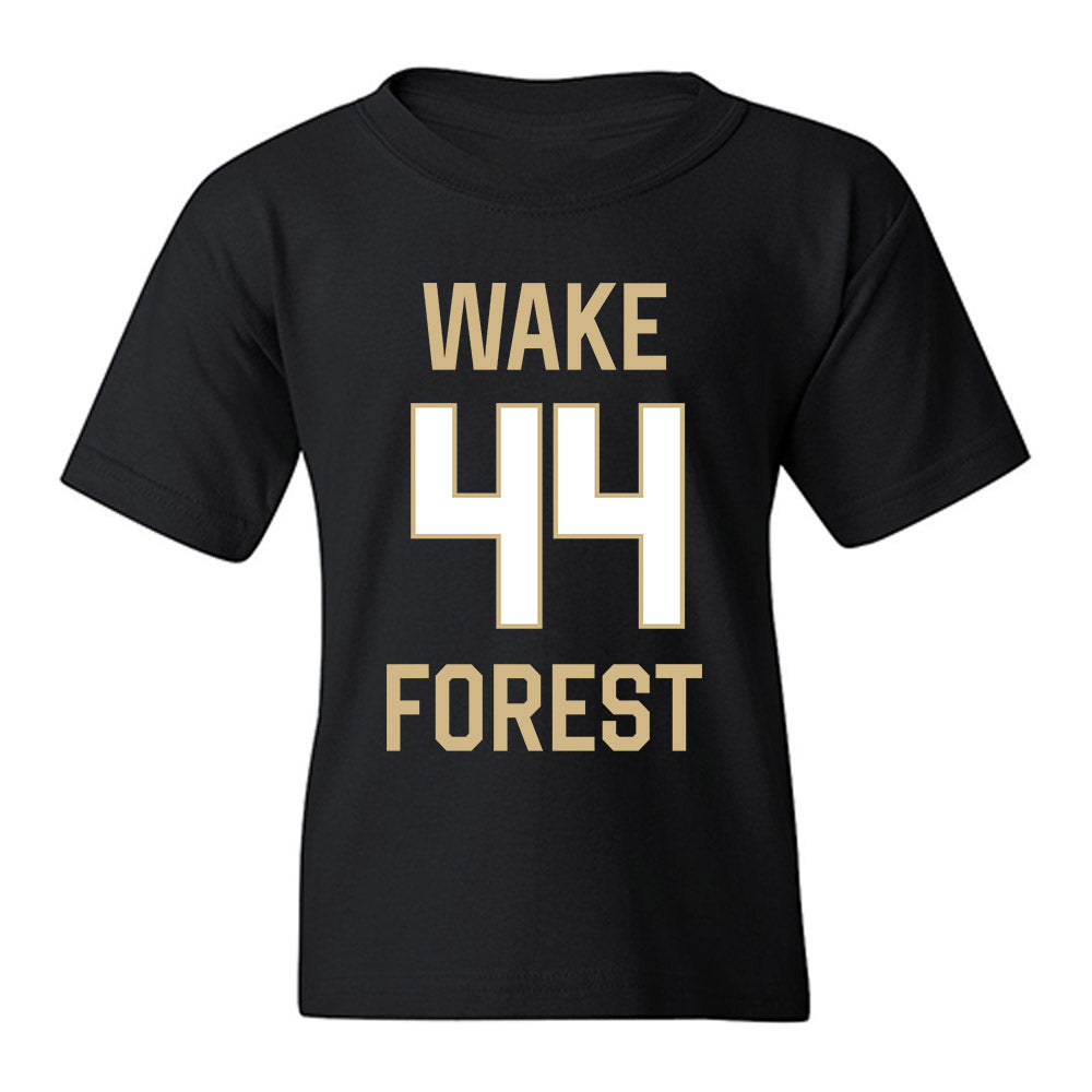 Wake Forest - NCAA Women's Basketball : Emily Johns - Sports Shersey Youth T-Shirt-0