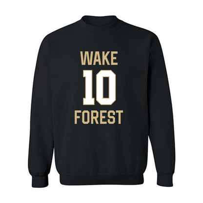 Wake Forest - NCAA Women's Basketball : Tamia Jones - Sports Shersey Crewneck Sweatshirt