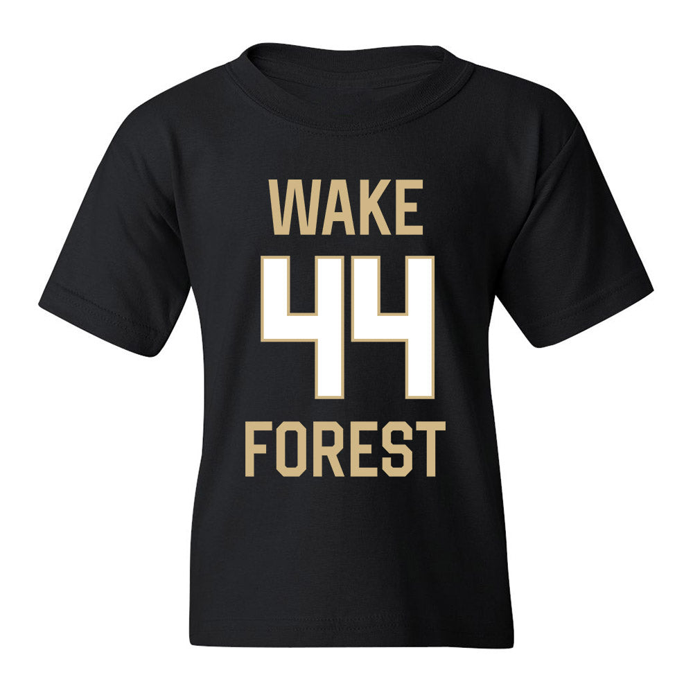 Wake Forest - NCAA Women's Basketball : Emily Johns - Sports Shersey Youth T-Shirt