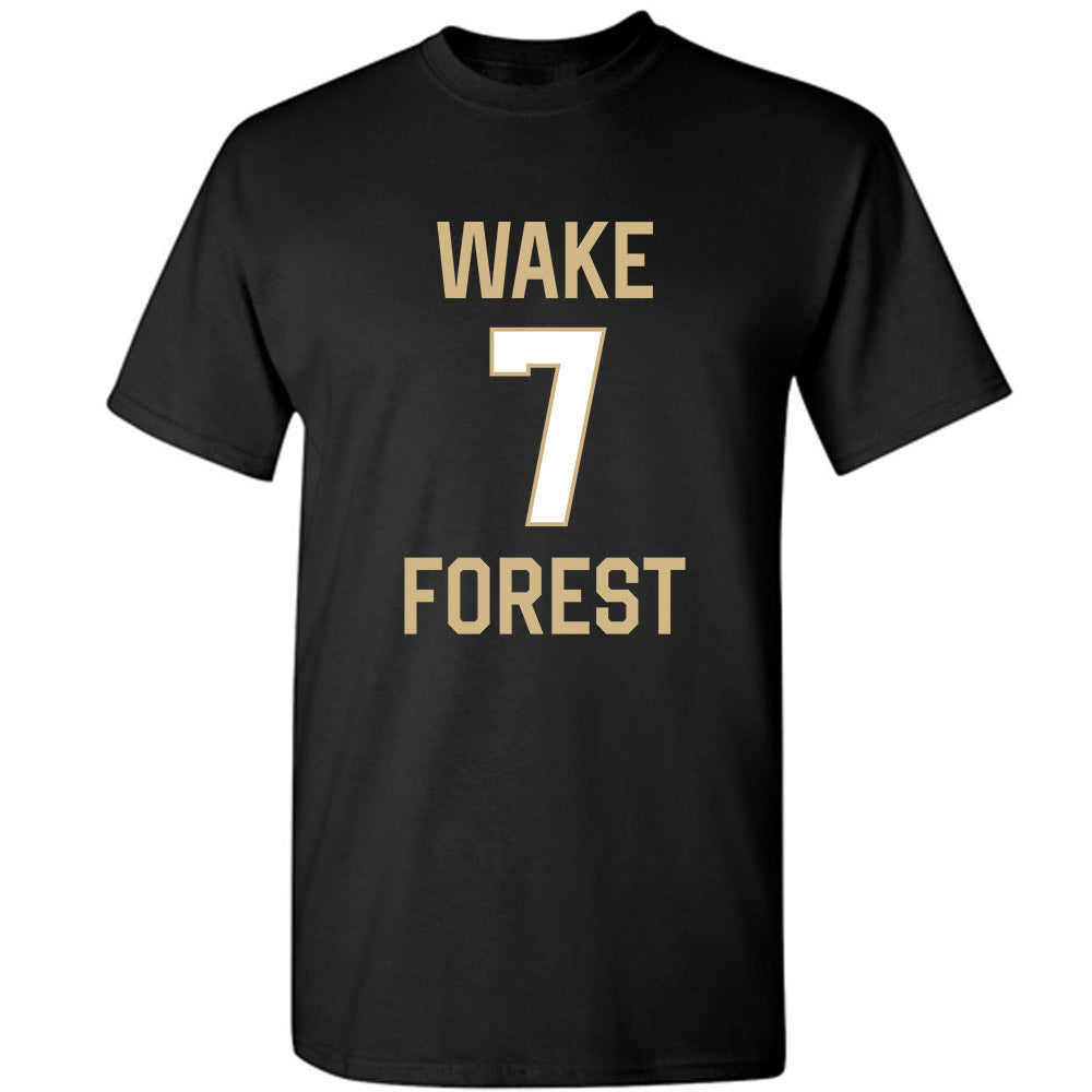 Wake Forest - NCAA Women's Basketball : Savannah Metcalfe - Sports Shersey T-Shirt-0